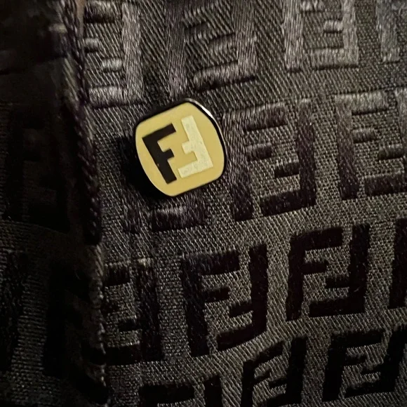 Fendi Black Monogram Jacket